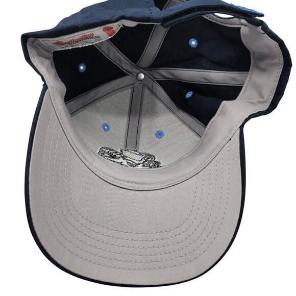 UNC Tar Heels Hat Blue OS Adj Embroid Mascot Hook Loop Captivating Headgear NEW - Picture 13 of 13